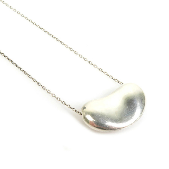 Tiffany Handbags - Tiffany Co Bean Necklace Sterling Silver